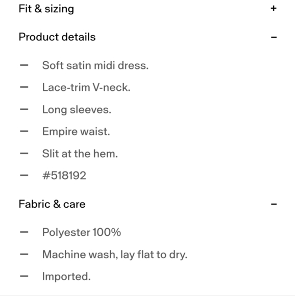 New GAP Elegant Red Satin Empire Dress Size S - Picture 7 of 13